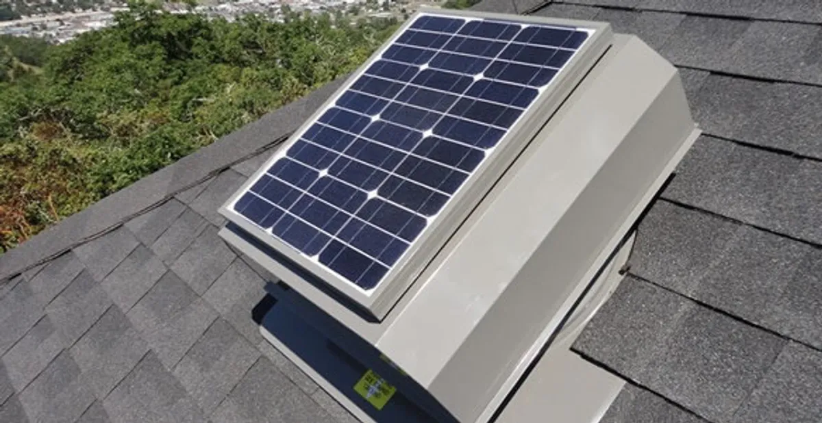 attic fan installation services with energy-efficient roof-mounted ventilation system in Myrtle Beach, SC