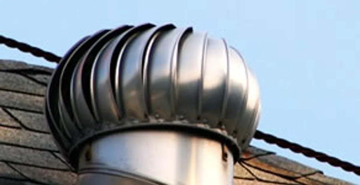attic fan installation services with professionally installed roof ventilation unit in Myrtle Beach, SC