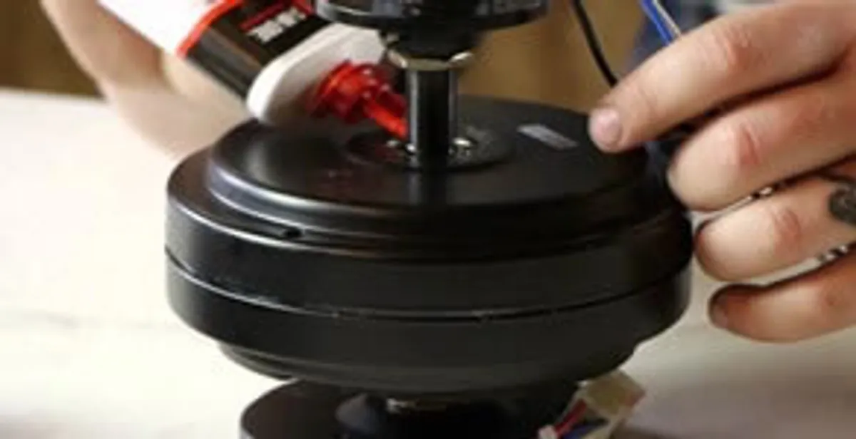 Ceiling fan motor repair and internal component adjustment in Myrtle Beach, SC