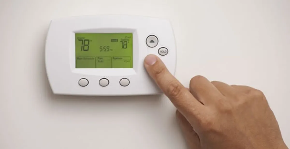 Digital thermostat installation with precise temperature programming in Myrtle Beach, SC