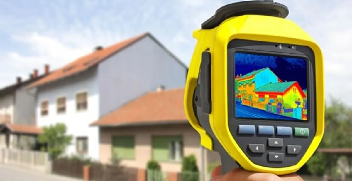home energy audit service performing exterior thermal inspection to identify energy loss in Myrtle Beach, SC
