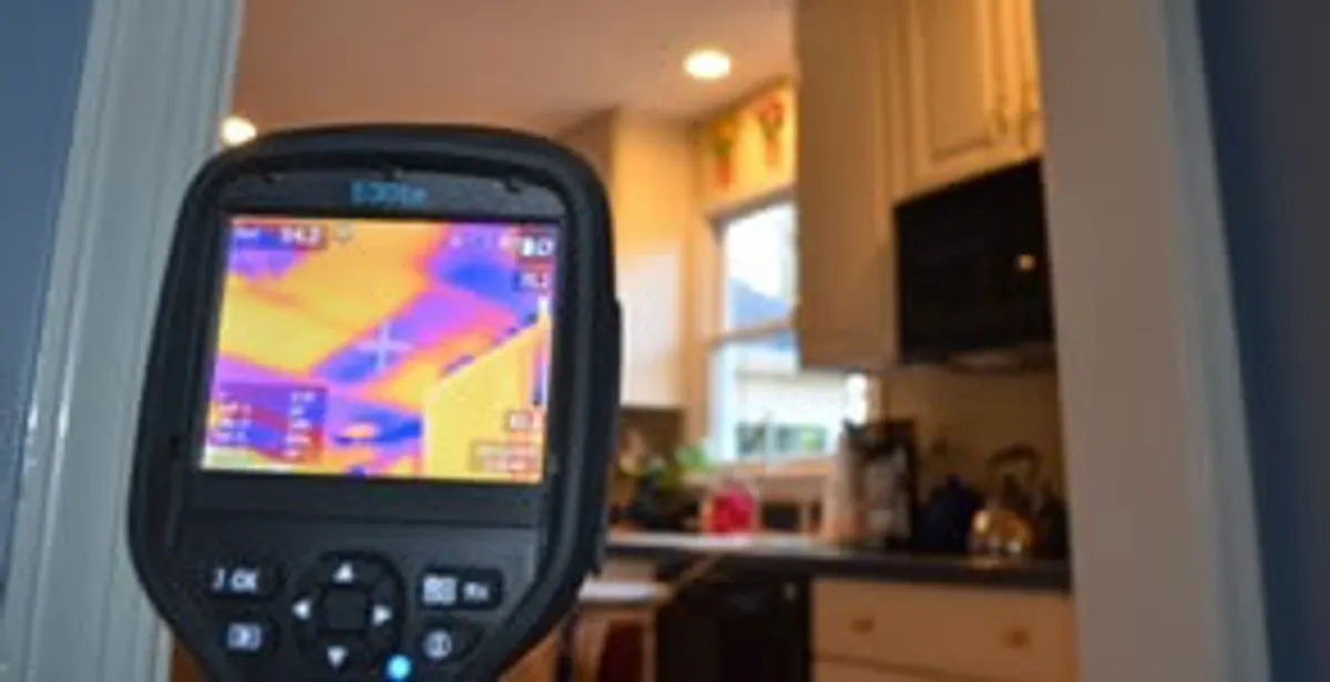 home energy audit service using thermal imaging to evaluate electrical efficiency inside a home in Myrtle Beach, SC