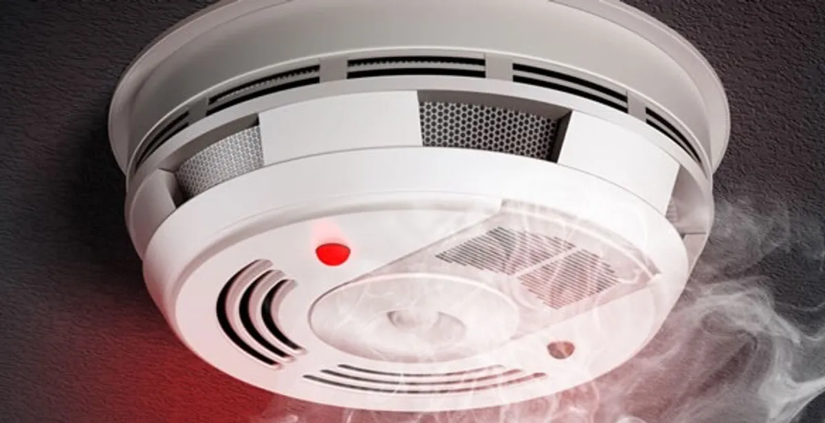 Installed smoke detector providing reliable fire detection in Myrtle Beach, SC